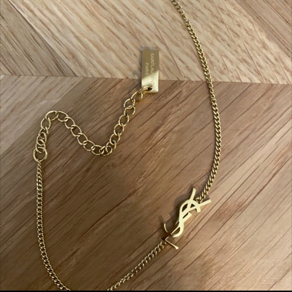 Yves Saint Laurent Gold Necklace